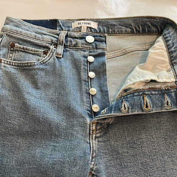 Re/Done 90’s High Rise Ankle Crop Size 26 - Picture 16 of 16